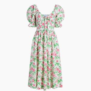 Size M- NWT Hill House Home Ophelia Nap Dress - Pink Roses